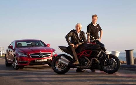 mercedes-amg与意大利摩托车生产商杜卡迪签